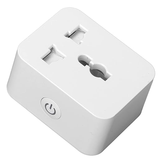 Smart Mini Plug Outlet with Schedule Timer and Voice Control 15A 100-240V WiFi for Home Automation