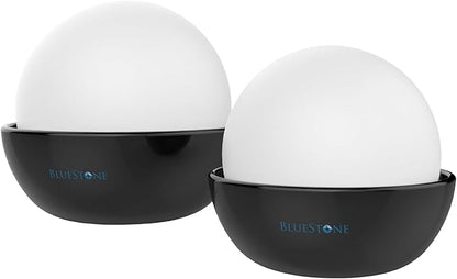 Humidifiers, Set of 2 Stone Decorative Ceramic Natural Water Humidifier, Non-Electric Battery Free for Bedrooms, Great for Babies by Bluestone