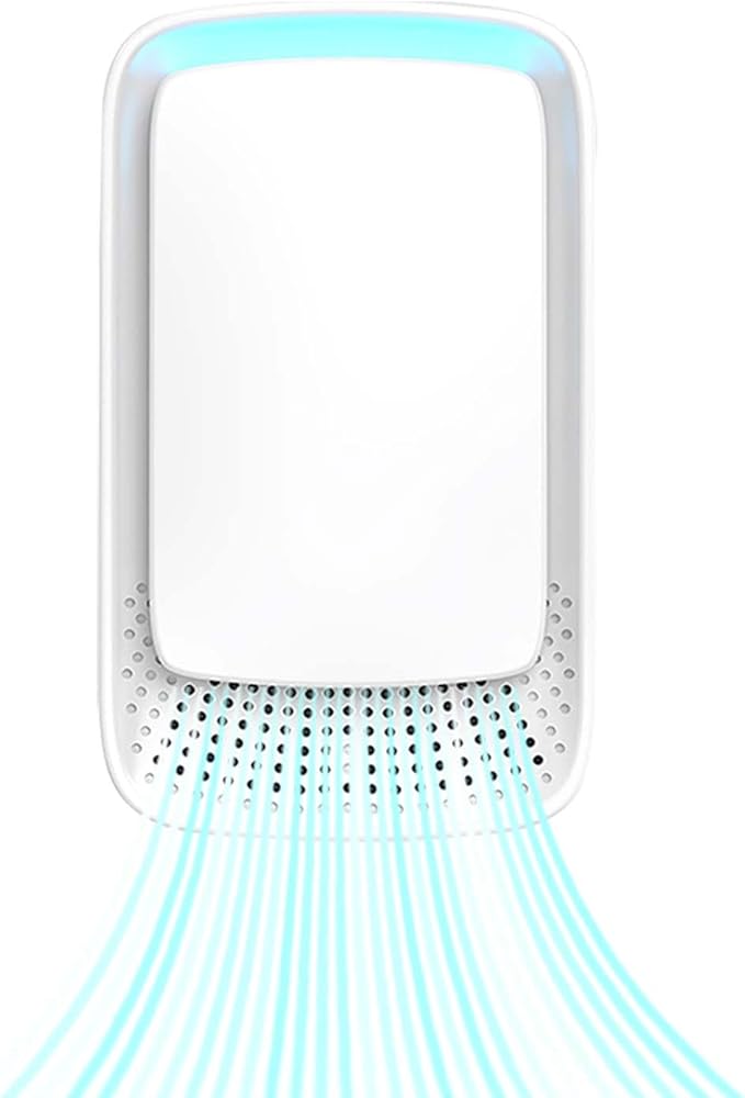 Plug In Air Ionizers Negative Ion Technology Air Purifier, Quiet Mini Air Freshener for Home, Bedroom, Office, Basement - Portable Air Purifiers for Odor, Dust, Pets Smell, Smoke(1-Pack)