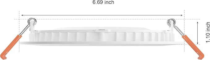 Philips Hue Slim 6" Downlight, White and Color LED Smart Light (Bluetooth Compatible) Bridge
