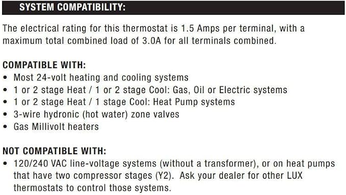 LTX9100U Programmable 7-Day Thermostat, 2-Heat/2-Cool