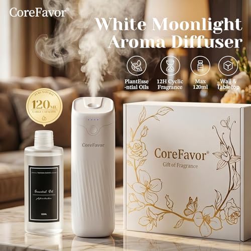 Waterless Essential Oil Diffuser (M60) with 2x120ml Oil
