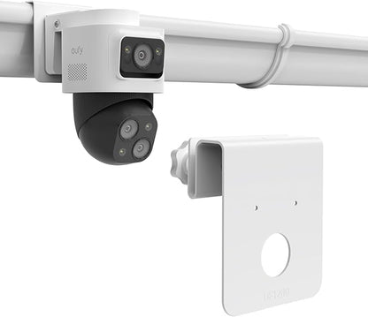 Gutter Mount for eufy 4K NVR S4 Max and eufyCam S4, No Drill Aluminum Mounting Bracket, 1 Pack