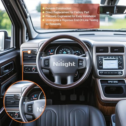 Nilight Turn Signal Switch for 1995-2002 Chevy GMC Suburban C/K Series