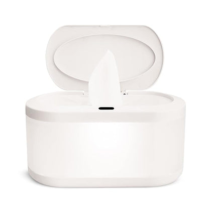 Munchkin Touch Free Baby Wipe Warmer with Nightlight & Motion Sensor, White (Pack of 4)