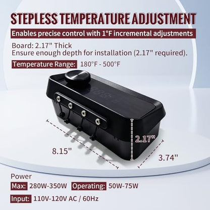 WiFi PID Thermostat Controller Kits for Pit Boss Pro II & DX