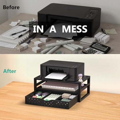WALI Monitor Stand Riser with Drawer
