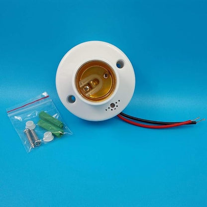 Lamp Bases E27 Smart LED Light Delay Switch Body Motion Sensor Automatic Light Holder Corridor Lamp Base