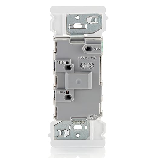 Leviton Lever Edge 15 Amp Single Pole Rocker Switch,E5601-MW,White,(Pack of 40)