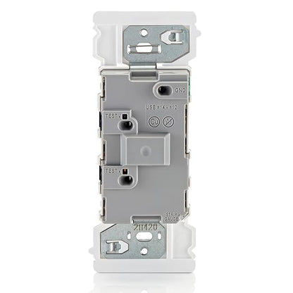 Leviton Lever Edge 15 Amp Single Pole Rocker Switch,E5601-MW,White,(Pack of 40)