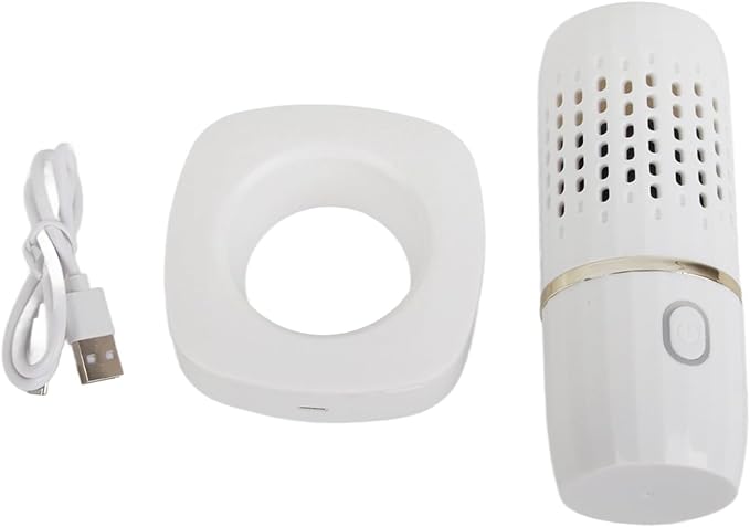 Mini NonAuto Vegetable Fruit Washer Purifier for Kitchen, Easy to Eat (White)