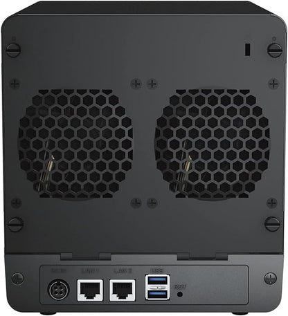 Synology DS423 Family & Business Backup - Secure File Sharing, Photo Vault & Video Surveillance (4-Bay Diskless NAS)