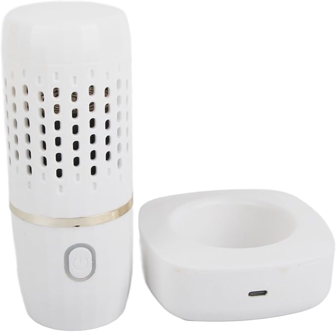 Mini NonAuto Vegetable Fruit Washer Purifier for Kitchen, Easy to Eat (White)