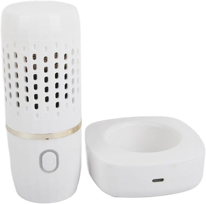 Mini NonAuto Vegetable Fruit Washer Purifier for Kitchen, Easy to Eat (White)