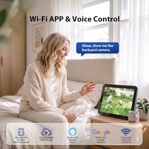 Onforu 2K Floodlight Camera Plug&Hardwired, Smart Security Camera Outdoor