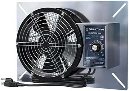 Abestorm 540 CFM Crawlspaces Ventilation Fan with Humidistat 8.7 Inch