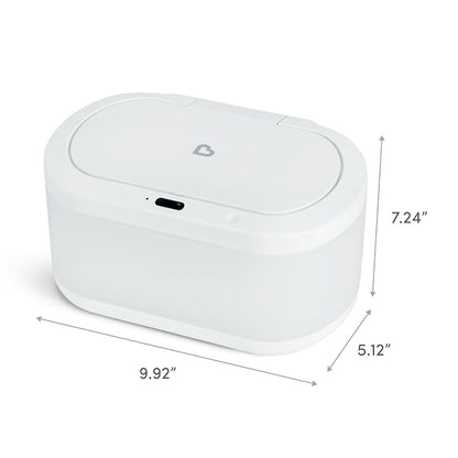 Munchkin Touch Free Baby Wipe Warmer with Nightlight & Motion Sensor, White