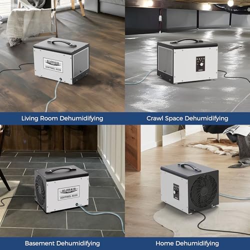 ALORAIR 70 Pints Crawlspace Dehumidifier for Commercial, Sentinel HS35