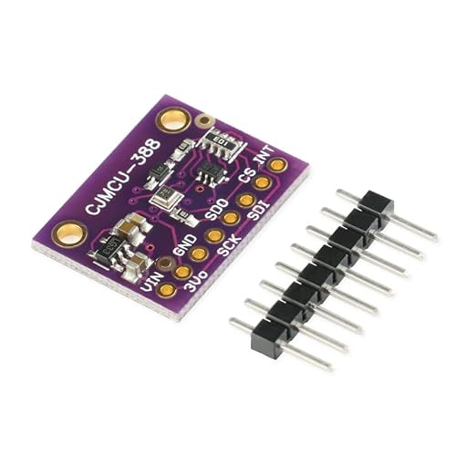 2Pcs BMP388 Digital Temperature Detector Module Atmospheric Air Pressure Sensor Module 24Bit CJMCU-388 Low Noise Pressure Sensor I2C SPI for DIY Smart Home