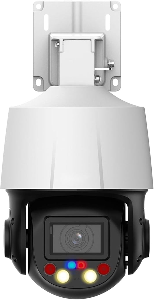 EmpireTech 4MP 1/2.8" CMOS 5X Optical Zoom Wired PTZ Camera with Auto Tracking,Built-in Mic and Speaker for Two-Way Talk,Motion Detection,PoE and PoE+,PTZ3E405-AI