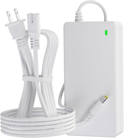 24V AC/DC Adapter Charger Compatible with Levoit Vital 200S LAP-V201S-WUS LAP-V201S-AUSR Smart True HEPA Levoit Air Purifier LAPV201SWUS LAPV201SAUSR Power Supply Cord（White）