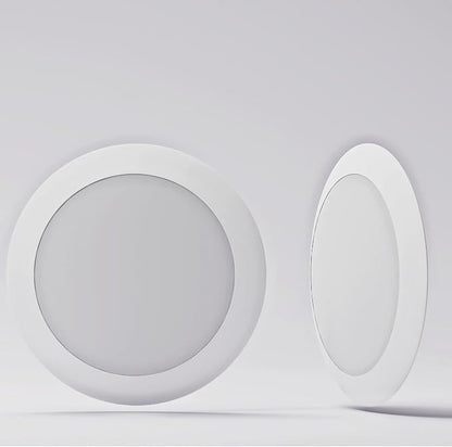 7.5" Flush Mount Ceiling Light Fixture (1 Pack) - 16.5W, 1500Lm, 120V, 6000K Modern Kitchen LED Ceiling Lamp | Wet Location Dimmable LED Light | ETL, 4/6" J-Box