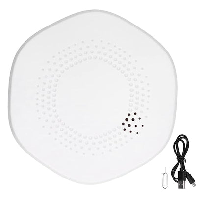 ZigBee Temperature Humidity Sensor Wireless Smart Switch 3-Device Control with Sound Light Alarm for Smart Home Automation
