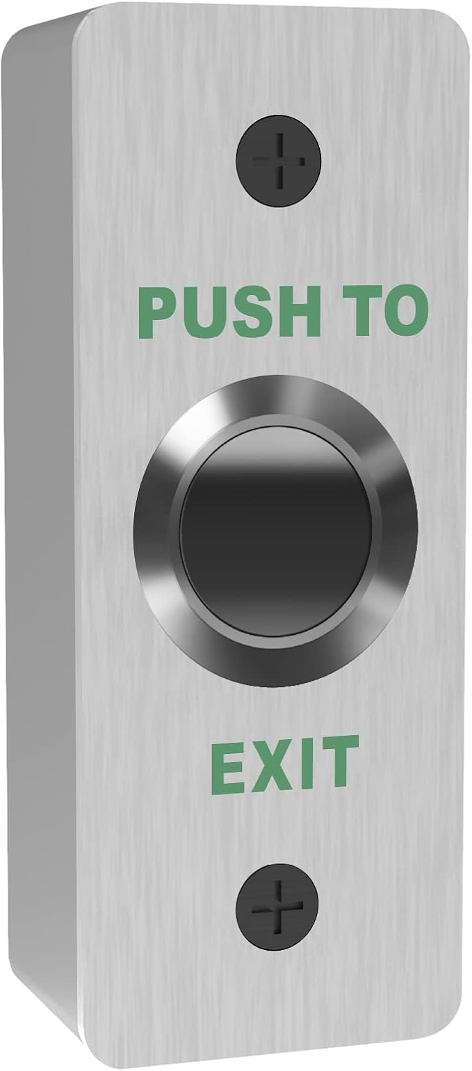 UHPPOTE 2-inch Touch Screen Wireless Remote Control with Electric Strike Lock for Door Entry Access Control System
