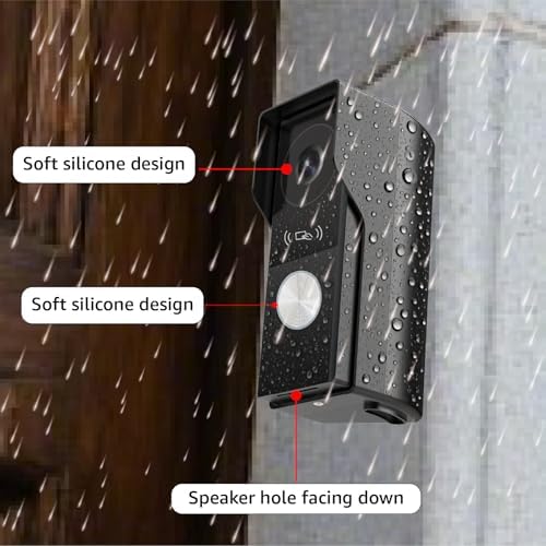 Smart Video doorbell intercom System videophone for Home with 10.1 inch Big Touch Screen, 1080p Night Vision doorbell Camera with Monitor, Tuya APP, Talk, Video Recording, Unlock, Playback