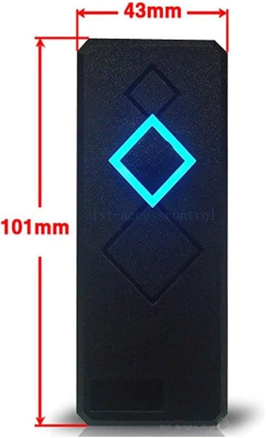 2 Door Access Control System with 600lbs Magnetic Lock Infrared NoTouch Request to Exit Button 110V Power Supply Box RFID Reader USB Enroll Reader Card Key Fob APP Remote Open Lock