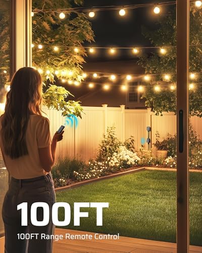 DEWENWILS Dusk to Dawn Outdoor Dimmer with Timer for String Lights