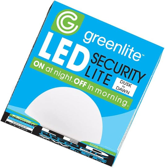 Greenlite A19 E26 (Medium) LED Dusk to Dawn Bulb Bright White 60 Watt Equivalence 1 pk - Case of: 1;