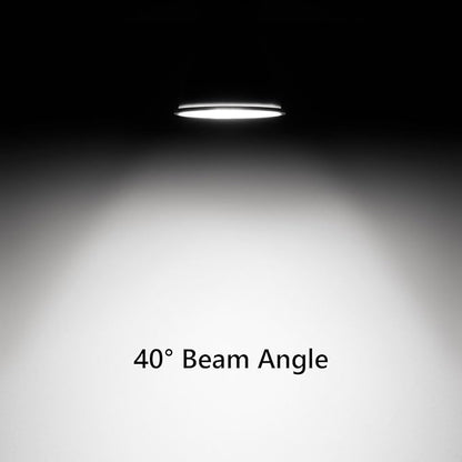 Maelsrlg PAR16 LED Long Neck Recessed Spotlight Bulb, 6W(60W-75W Equivalent) Dimmable, 600 Lumens, 40° Beam Angle, Track Light Bulbs Daylight 5000K, E26 Medium Base, Pack of 4