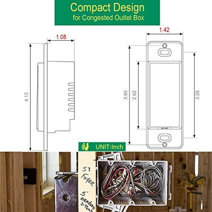 TASMOTA Smart Switch by Martin Jerry | ESP8266 2.4G WiFi chip, Smart Light Switch for Home Assistant | Smart Home Devices via MQTT