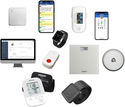Home for Houses Ten Inch Tablet for Seniors with Emergency Alerts (WiFi or Cellular). Rated The Most Comprehensive Monitoring System for Older Adults by National Council on Aging