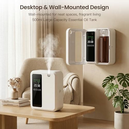 Waterless Essential Oil Diffuser with 500 mL Capacity