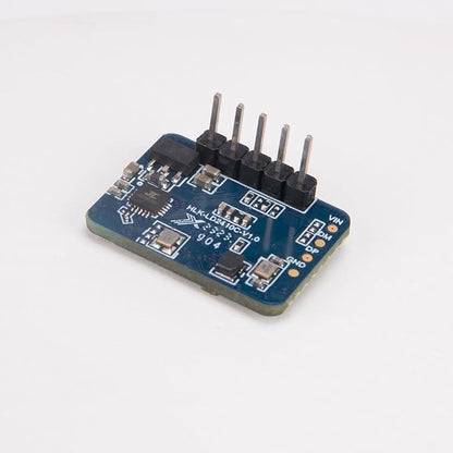 ZORZA 1Pcs LD2410C 24GHz Millimeter-Wave Human Presence Radar Sensor 5V | Detection Distance 0.75m~6m Adjustable,Angle ± 60°,Non-Contact,No Complex Coding,GPIO UART Output,for Home Assistant ESP32
