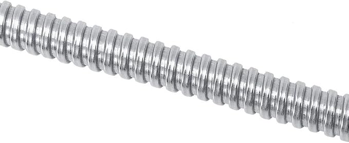 Door Loop 10mm Diameter 40cm Long Flexible Wire Protection for Access Control Systems, Smart Doorbells, Security Installations with Anti-Rust Material and Easy Installation