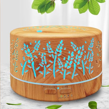 600ml Essential Oil Diffusers for Home Large Room