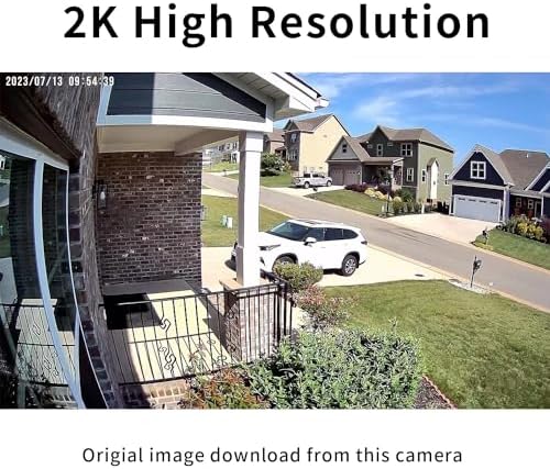 Cameras for Home Security Wireless Outdoor Solar,Alexa Security Camera Outside,360 PTZ Outside WiFi Camera Dual Lens 10x Zoom,Night Vision,2K,Water Proof