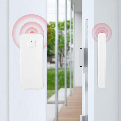 Smart Door&Window Sensor Alarm Compatible with and Home Tuya 45m 2.4g Control by app for Home Security