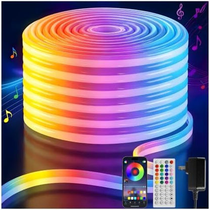 16.4FT RGB LED Strip Lights DC12V Color Changing LED Rope Lights