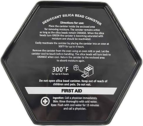 Gun Safe Dehumidifier, Moisture Absorbers for Safe, Storage, Closets & Cabinets, FULLBOW 750G Silica Gel Desiccant Dehumidifier (1 Unit)