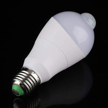 Motion Sensor Light Bulbs, 350 Degree Rotating Wide Coverage LED Carport Light Dusk to Dawn Motion Detector Bulbs for Outdoor Porch Garage Hallway Basement