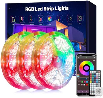 Ledagic Led Lights for Bedroom 300 ft (3 Rolls of 100ft), Led Lights Strip