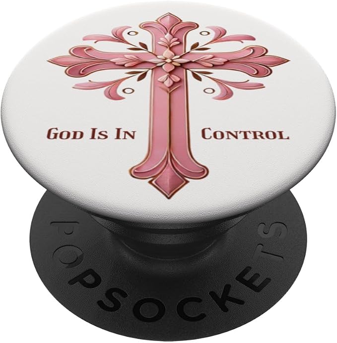 Elegant Cross Phone Stand Grip For Smart Phone And Tablets PopSockets Adhesive PopGrip