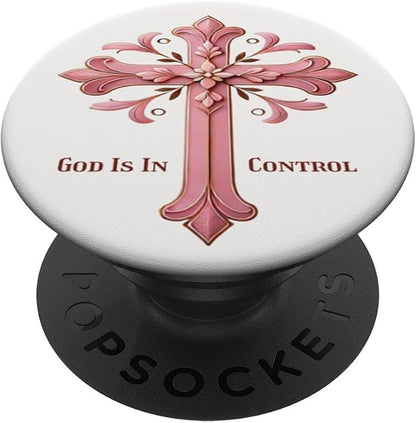 Elegant Cross Phone Stand Grip For Smart Phone And Tablets PopSockets Adhesive PopGrip