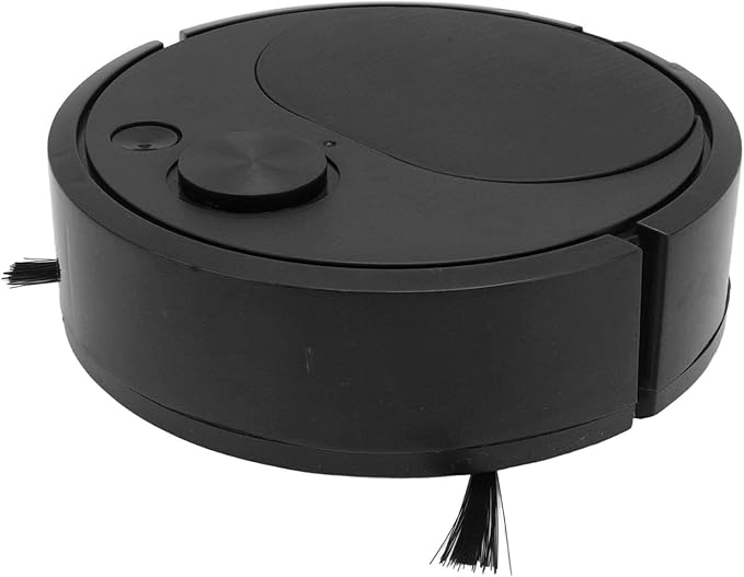 Pwshymi Robot Vacuum Cleaner Multifunctional USB Charging Mini Smart Sweeping Robot for Wooden Flooring Tile Carpet(Black) Shark Vacuum Upright Vacuums Roboticvacuumcleaner Cordl