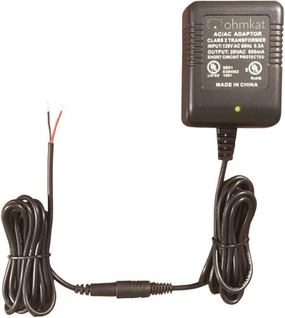 Video Doorbell Power Supply - Compatible with Blink Smart Wi-Fi Video Doorbell - No Existing Wiring Required - Transformer, Adapter, Power Kit & Supply All In One (Black)