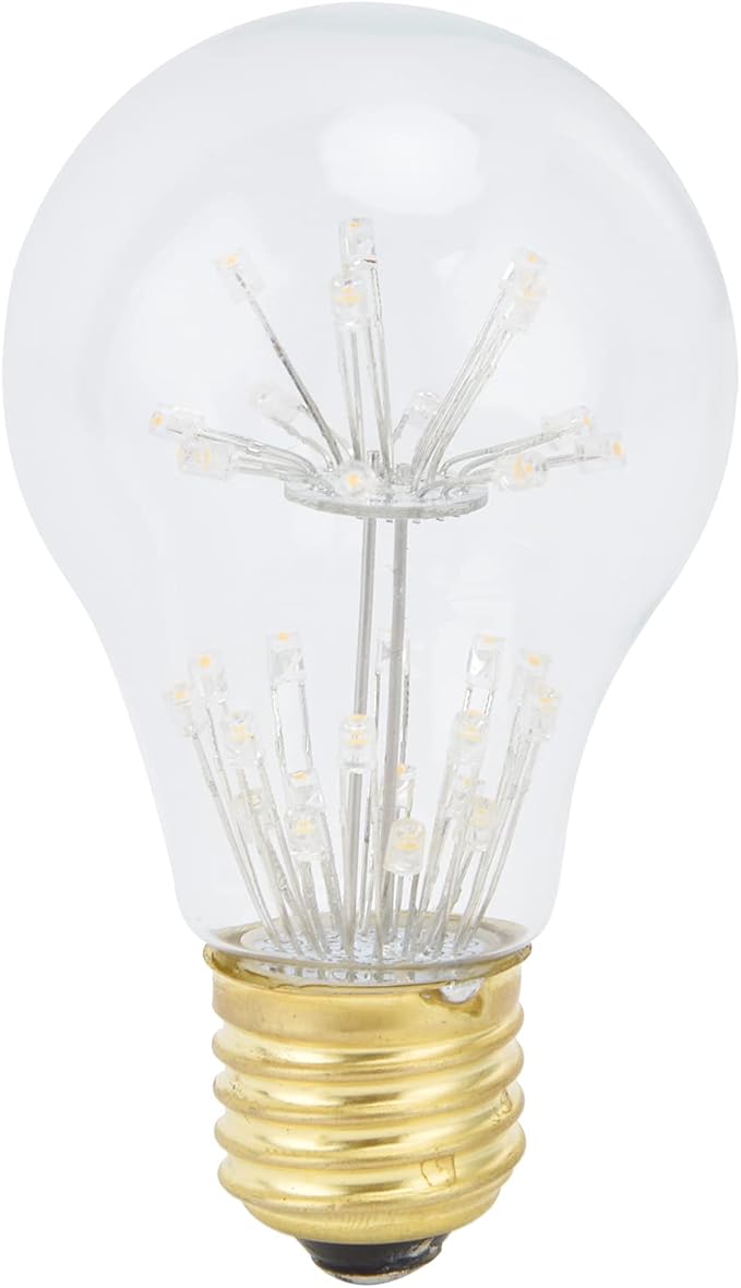 Haofy Smart Light Bulb, 3W LED Vintage Firework Light Bulb for Festival Party Yard Bedroom Decoration